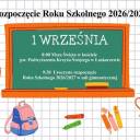 Uroczyste rozpoczęcie roku szkolnego 2026/27